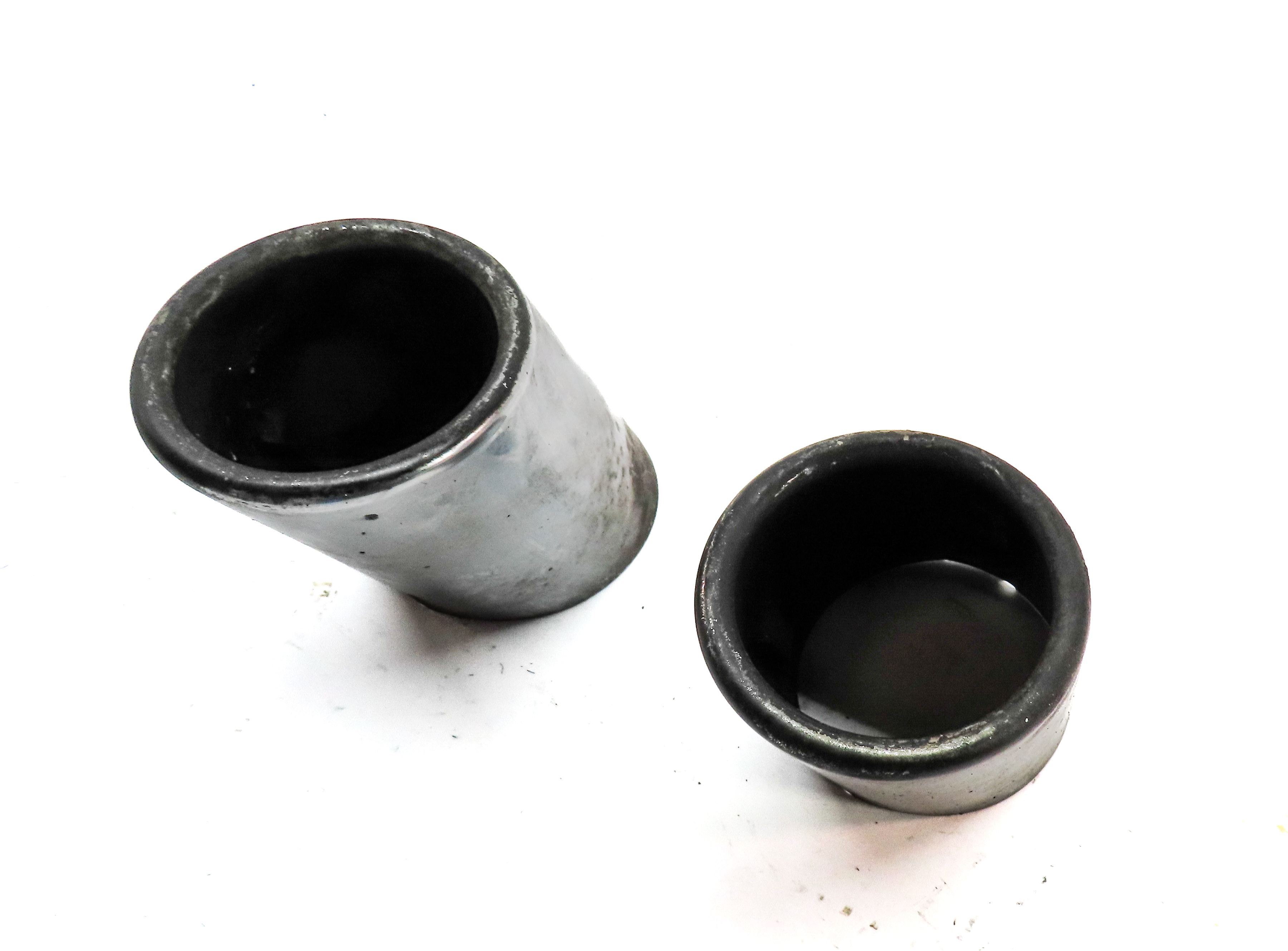 2013 BMW X3 (F25) REAR LEFT & RIGHT MUFFLER EXHAUST TRIM TIP SET (CHROME) — exact item pictured